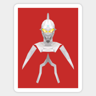 UltraSeven (Low Poly Style) Magnet